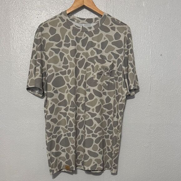 Southern Marsh Other - Southern String Hat Co Camo Performance Pocket Tee Short Sleeve Shirt Men’s New